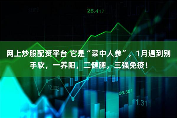 网上炒股配资平台 它是“菜中人参”，1月遇到别手软，一养阳，二健脾，三强免疫！